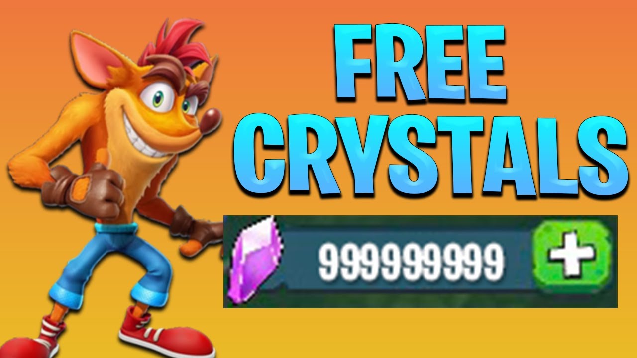How to get Free Crystals Crash Bandicoot On the Run