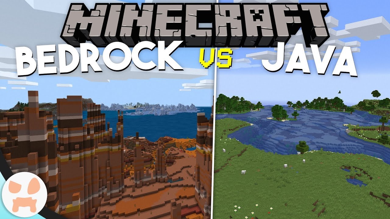 Minecraft java and bedrock edition